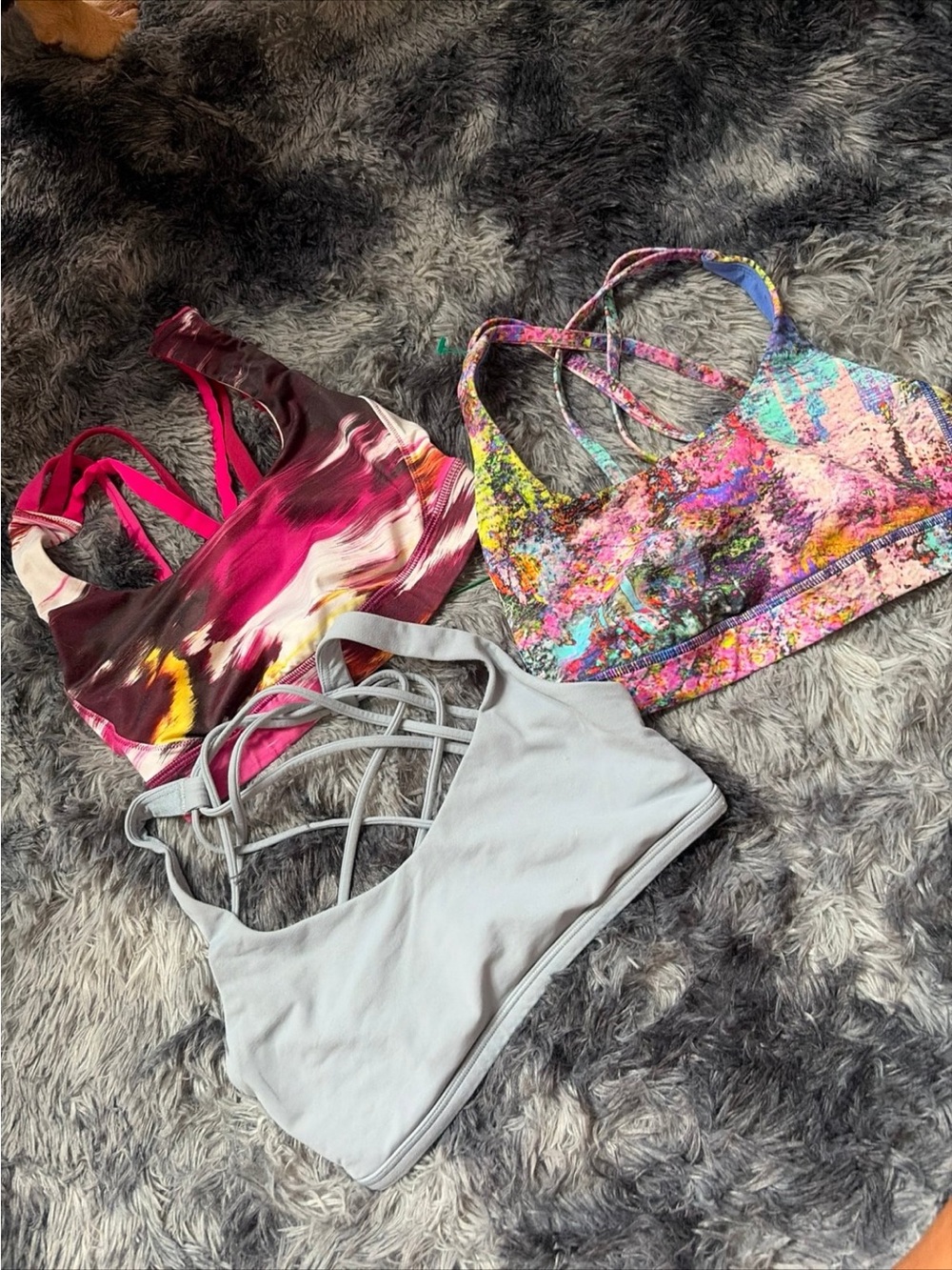🩷🍋🧡💙 Lululemon bra bundle
